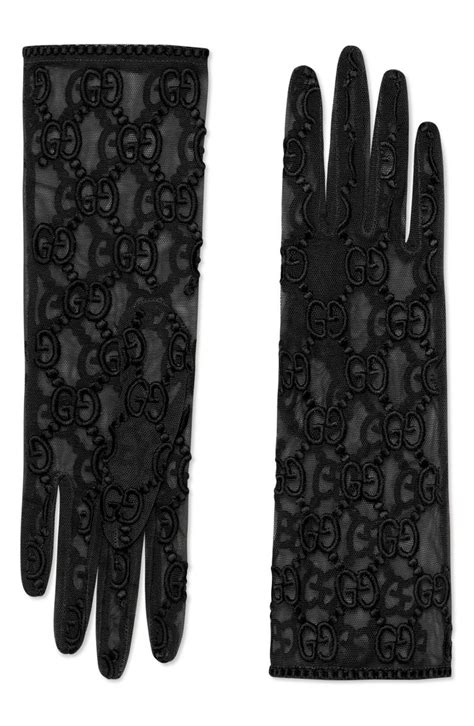 gucci lace gloves.